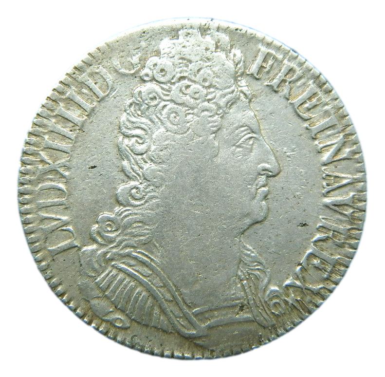 1709 A - FRANCIA - ECU - PARIS - LOUIS XIIII - PLATA