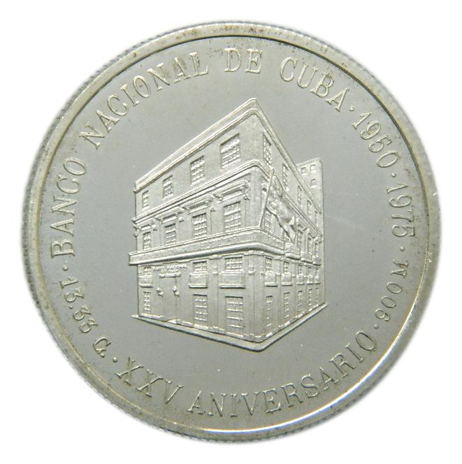 1975 - CUBA - 5 PESOS - BANCO NACIONAL 