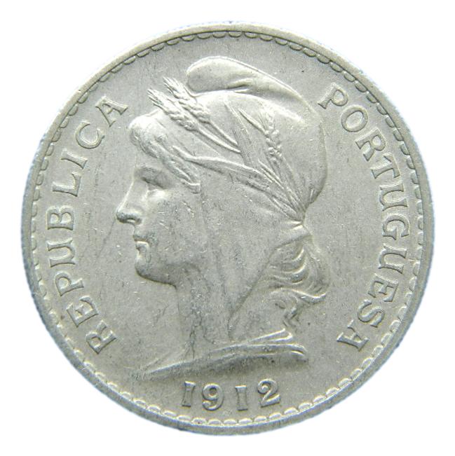 1912 - PORTUGAL - 50 CENTAVOS - PLATA