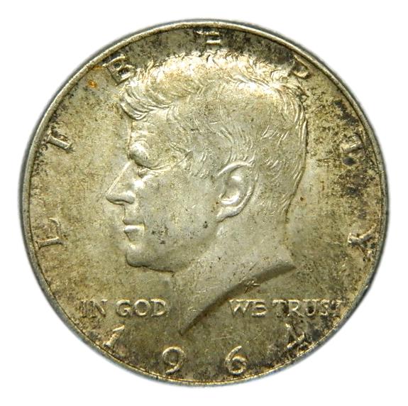 1964 - USA - 1/2 DOLAR - KENNEDY - PLATA - MBC