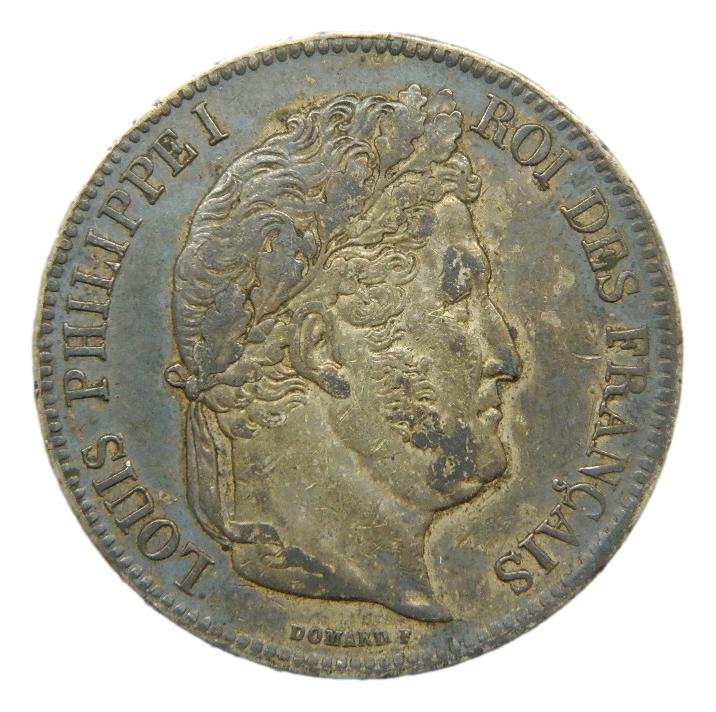 1841 W - FRANCIA - 5 FRANCS - LILLE - MBC-