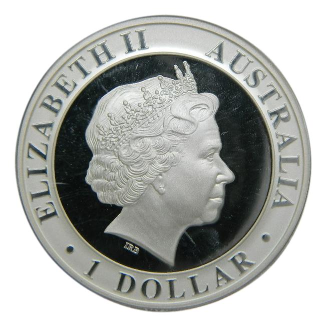 2004 - AUSTRALIA - 1 MONEDA - 1 DOLAR - LLEGADA A LA LUNA - 35 TH OF MOON WALK