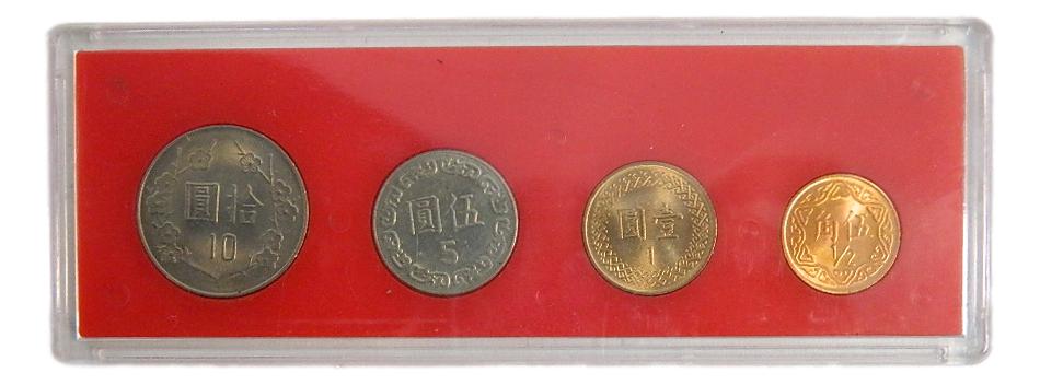 1981 - CHINA - SET 4 MONEDAS