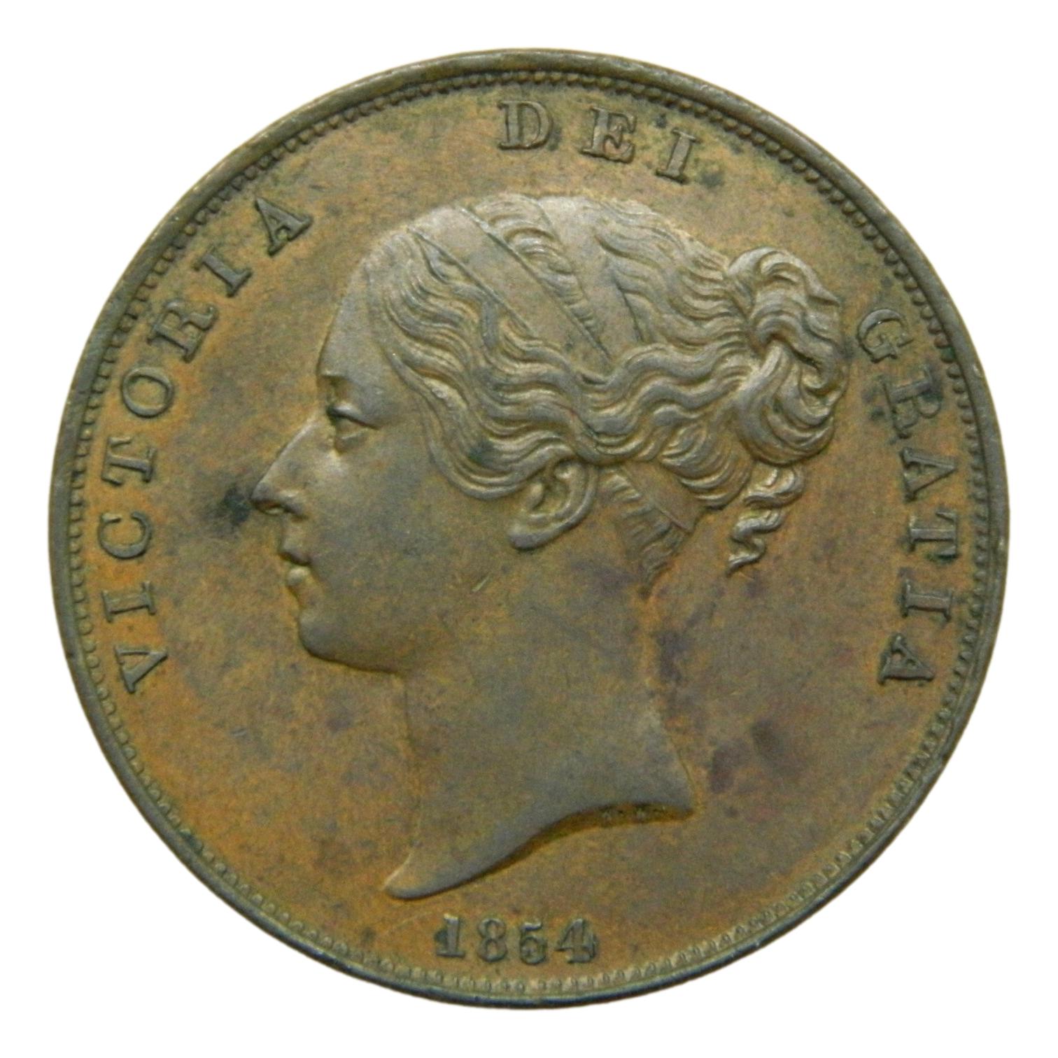 1854 - GRAN BRETAÑA - PENNY - VICTORIA - EBC - S6