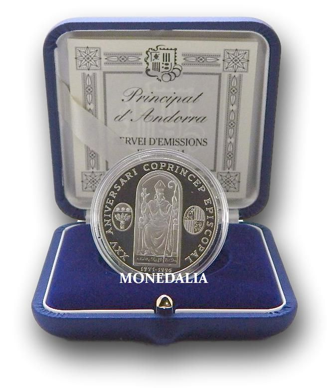 1996 - ANDORRA - 10 DINERS - COPRINCEP EPISCOPAL - ESTUCHE