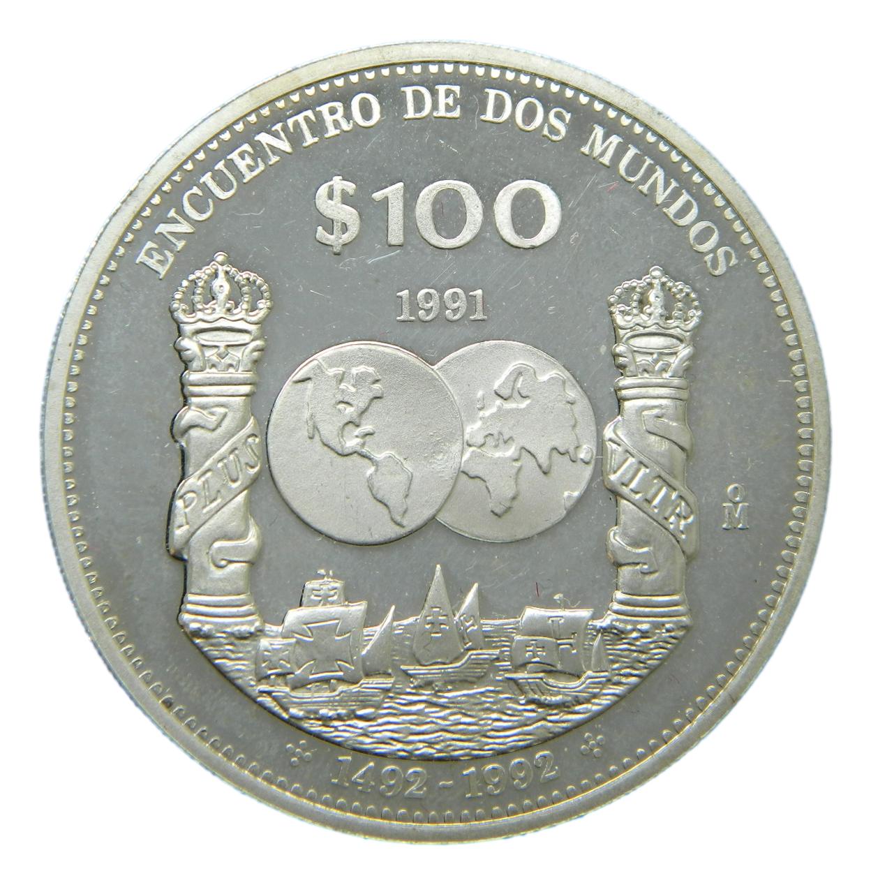 1991 - MEXICO - 100 PESOS - IBEROAMERICANA
