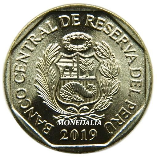 2019 - PERU - 1 SOL - MONO CHORO