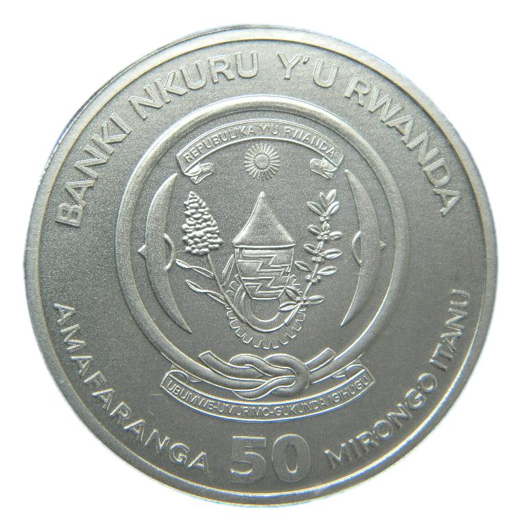 2023 - RWANDA - ONZA PLATA - COCODRILO