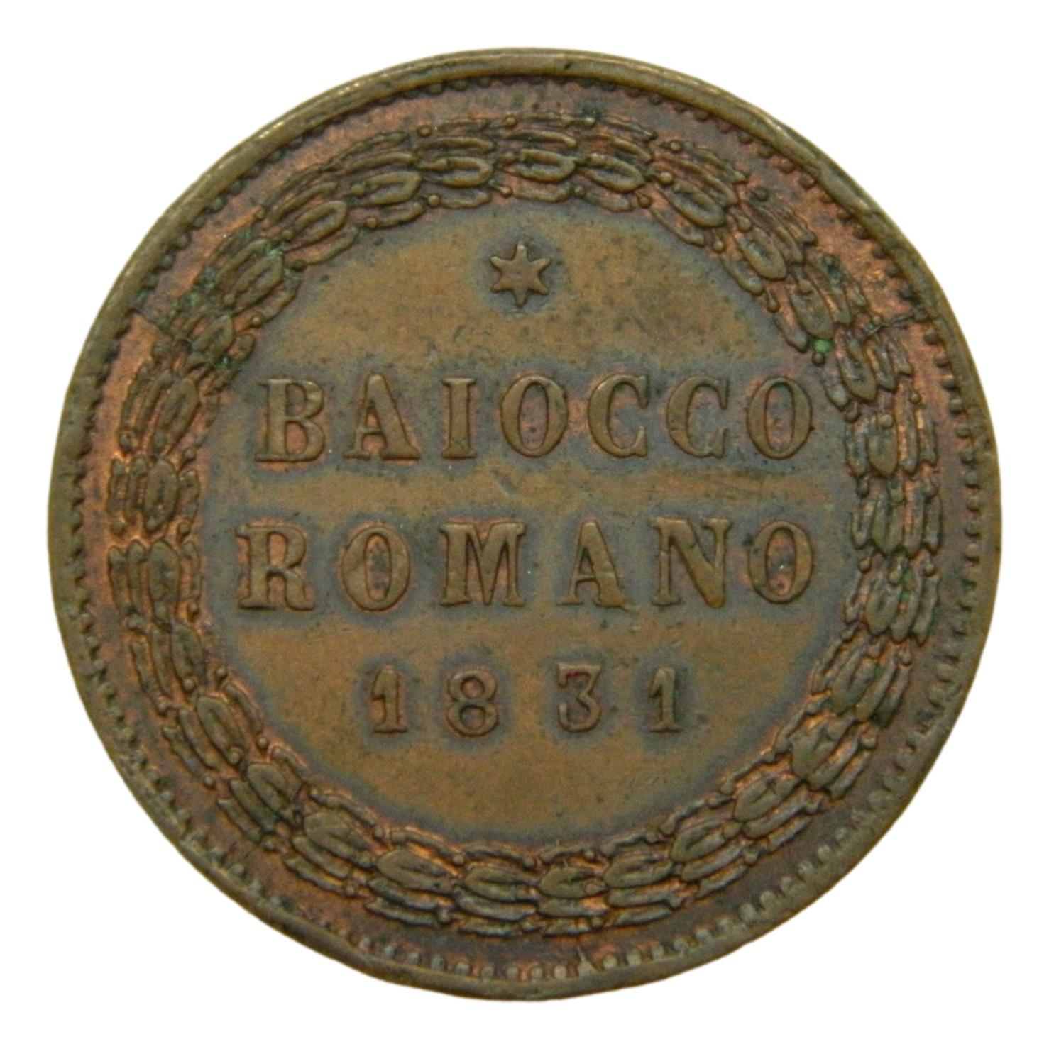 1831 - ESTADOS ITALIANOS - BAIOCCO - ESTADOS PAPALES - S6