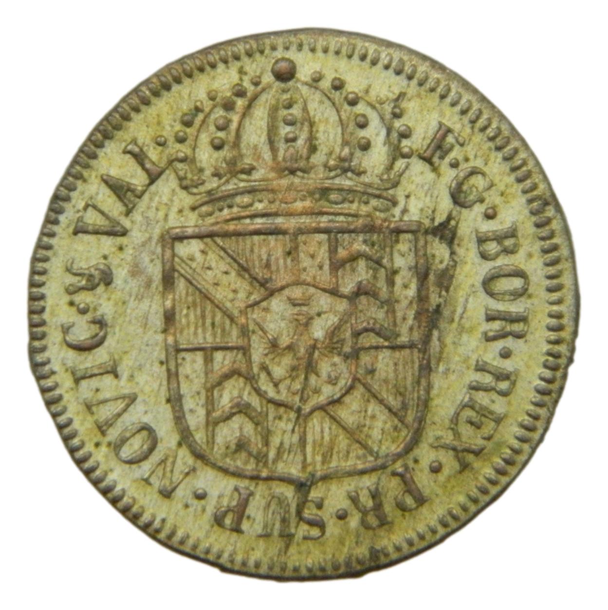 1789 - ESTADOS SUIZOS - 1/2 BATZEN - NEUCHATEL - S6