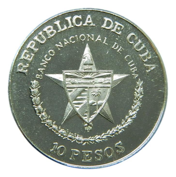 1989 - CUBA - 10 PESOS - VICTORIA 