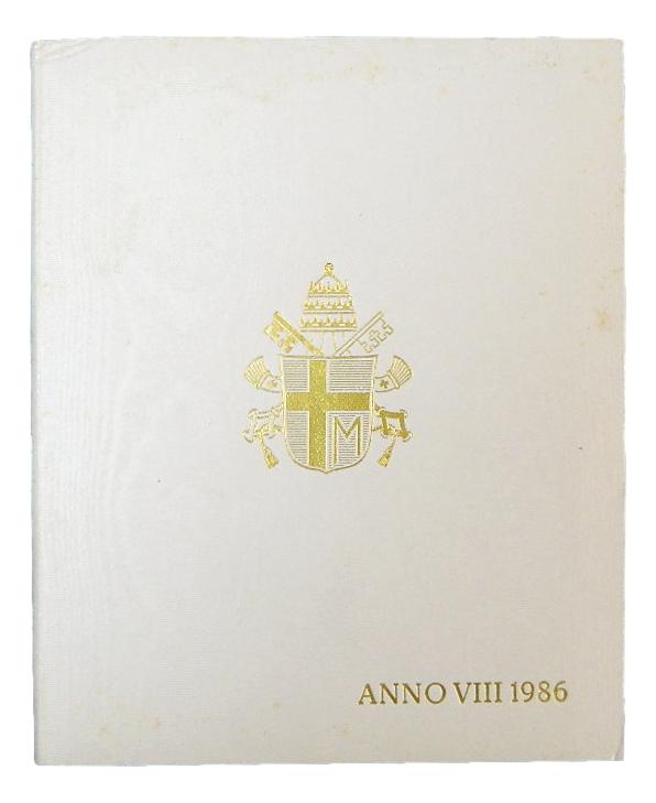 1986 - VATICANO - SET OFICIAL - LIRAS - JUAN PABLO II