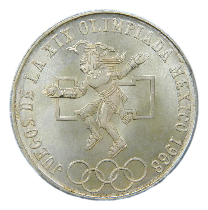 1968 - MEXICO - 25 PESOS - JUEGOS DE LA XIX OLIMPIADA