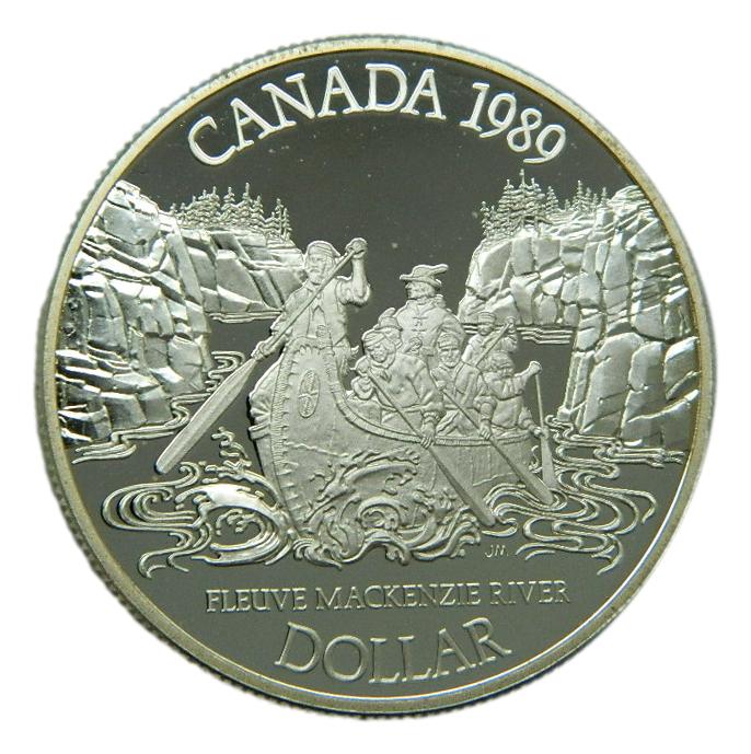 1989 - CANADA - DOLLAR - MACKENZIE RIVER