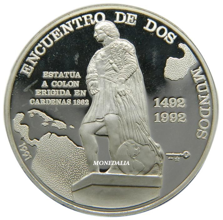 1991 - CUBA - 10 PESOS - IBEROAMERICANA 