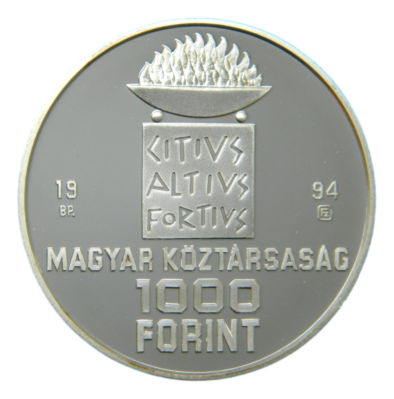 1994 BP - HUNGRIA - 1000 FORINT - PROOF - S6