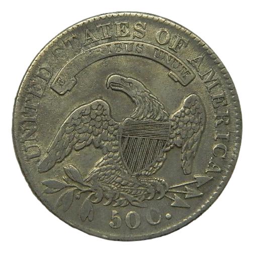 1832 - USA - 50 CENTAVOS - CAPPED BUST