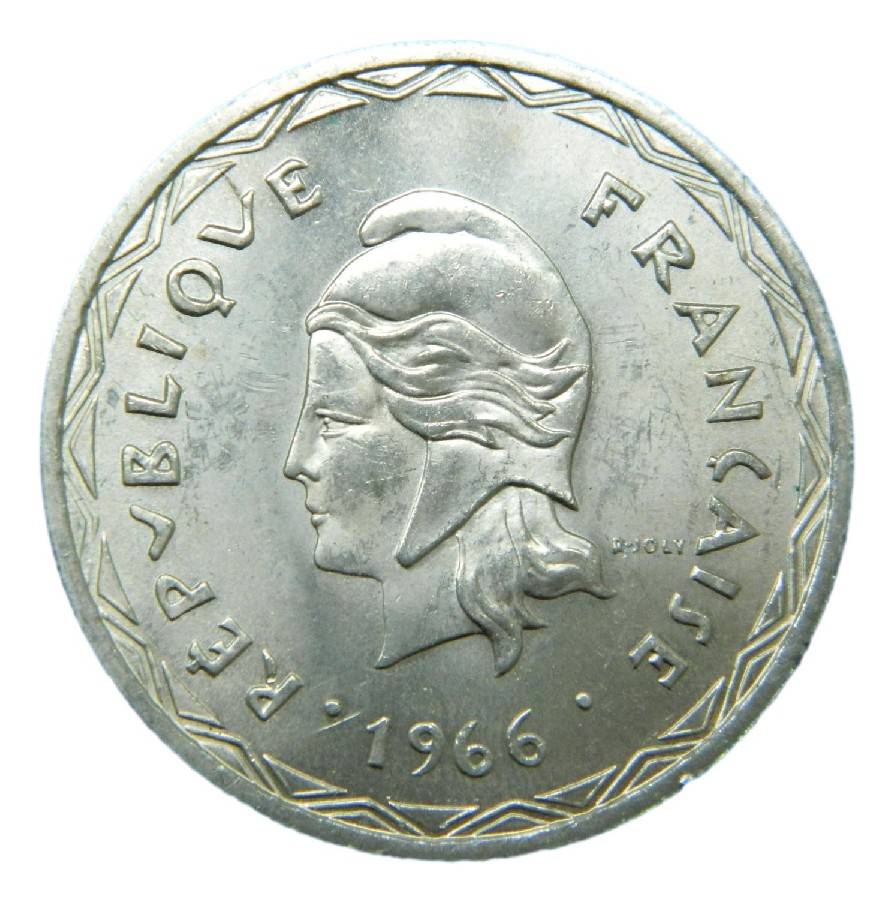 1966 - FRANCIA - 100 FRANCS - PLATA - EBC