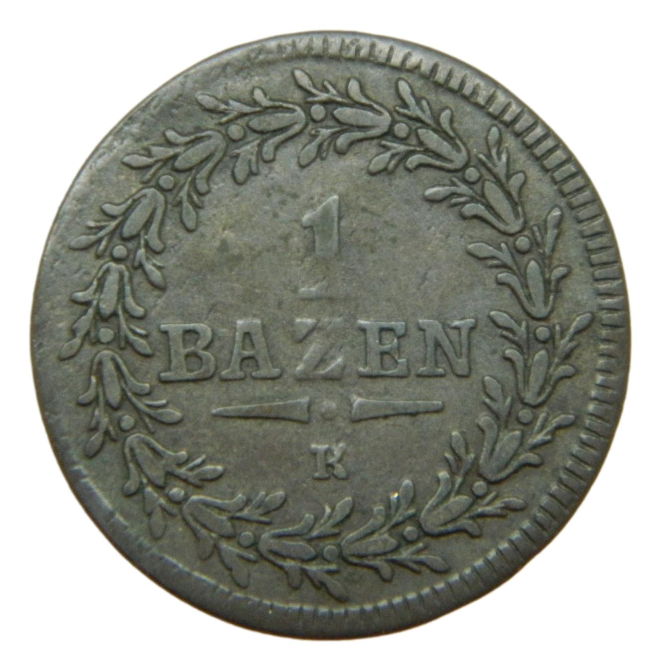 1815 K - ESTADOS SUIZOS - BATZEN - S6