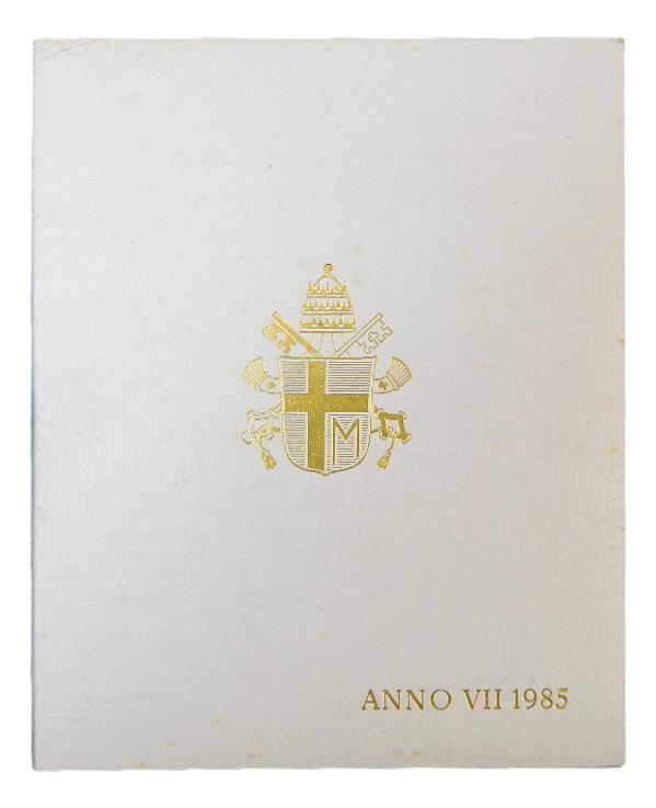 1985 - VATICANO - SET OFICIAL - LIRAS - JUAN PABLO II