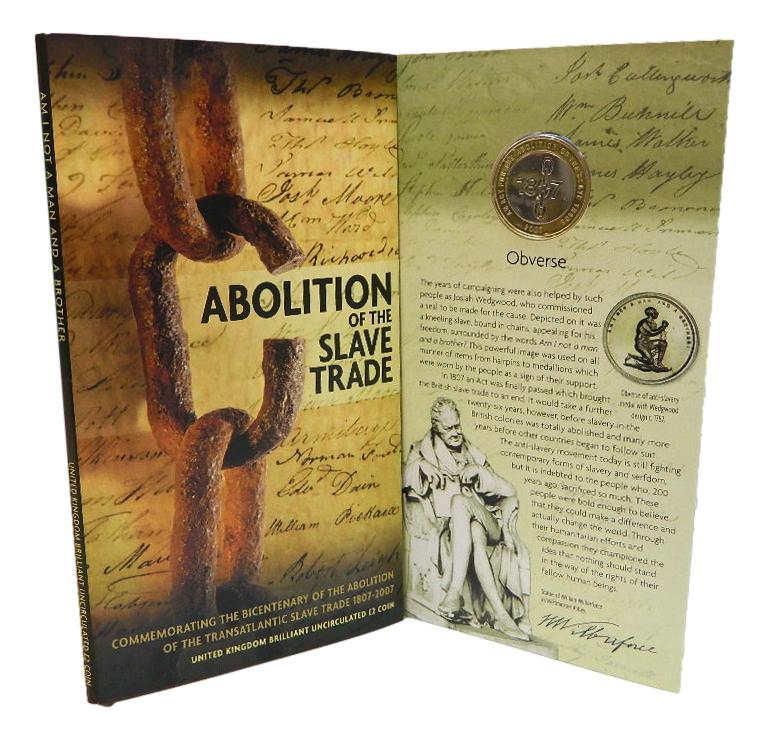 2007 - GRAN BRETAÑA - 2 POUNDS - ABOLITION OF THE SLAVE TRADE