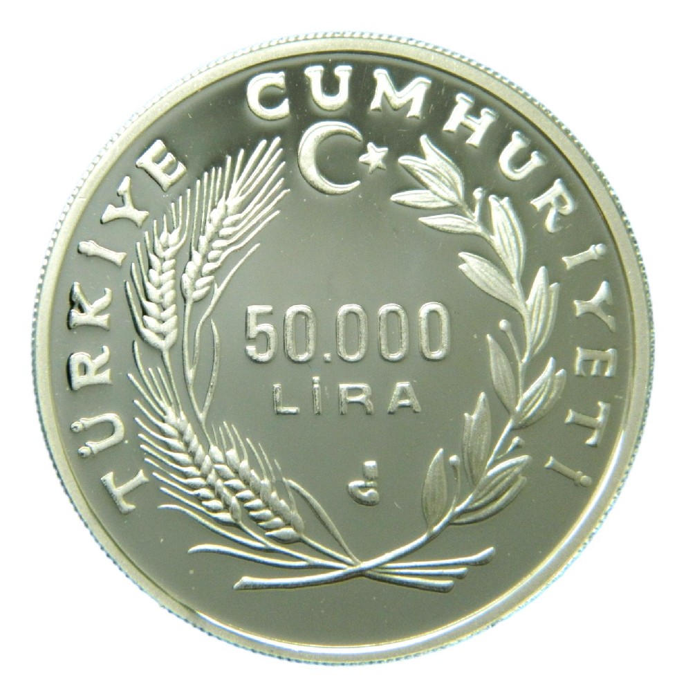 1994 - TURQUIA - 50000 LIRAS - MUNDIAL DE FUTBOL - S6