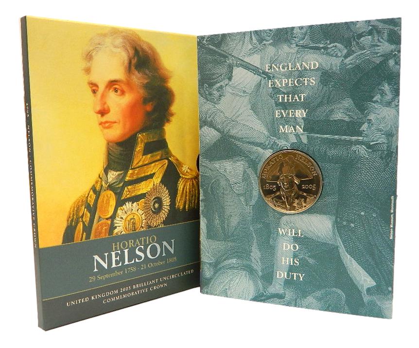 2005 - GRAN BRETAÑA - 5 POUNDS - HORATIO NELSON