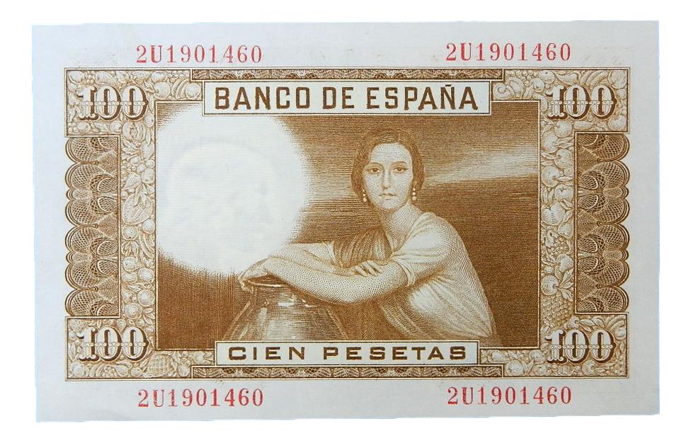 1953 - ESPAÑA - PAREJA - 100 PESETAS - ROMERO DE TORRES