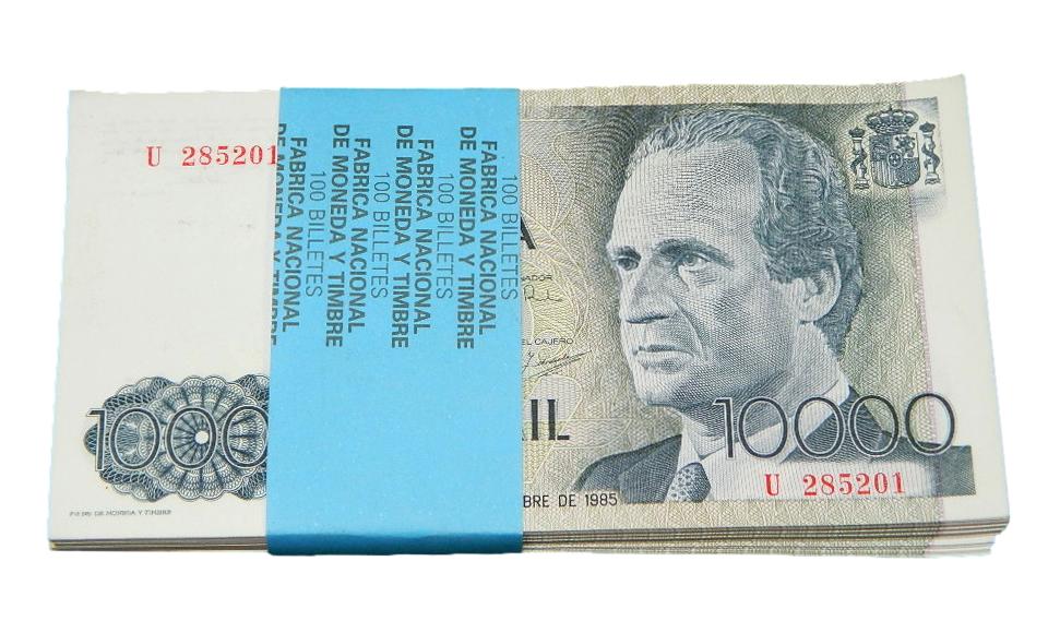 1985 - ESPAÑA - BILLETE - 10000 PESETAS - JUAN CARLOS I - SC