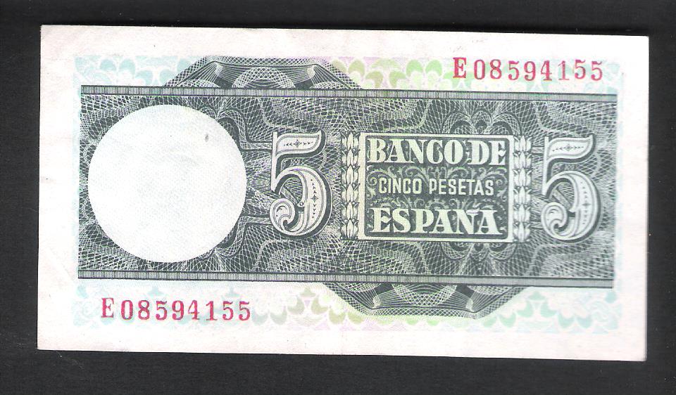 1948 - 5 PESETAS - JUAN SEBASTIAN ELCANO 