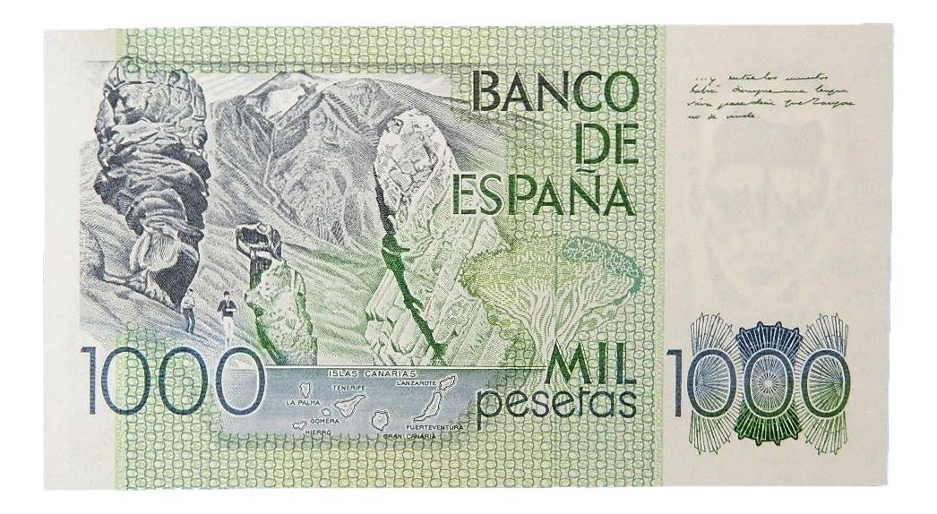 1979 - BILLETE - 1000 PESETAS - BENITO PEREZ GALDOS 