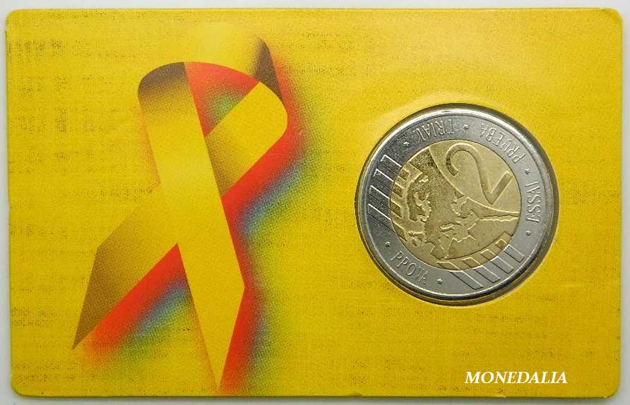 2018 - CATALUNYA - 2 EU - PRUEBA NUMISMATICA