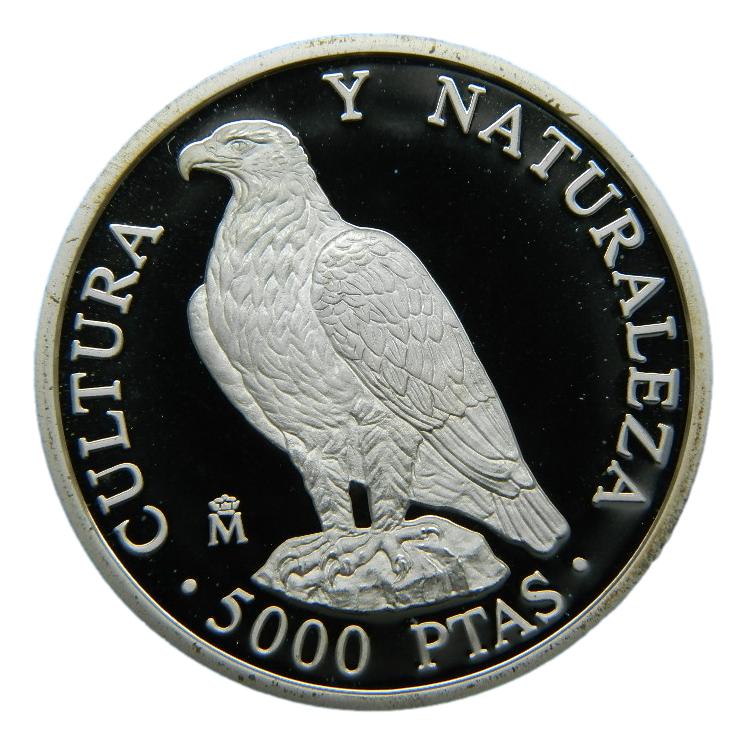 1994 - ESPAÑA - 5000 PESETAS - AGUILA IMPERIAL - SUELTA