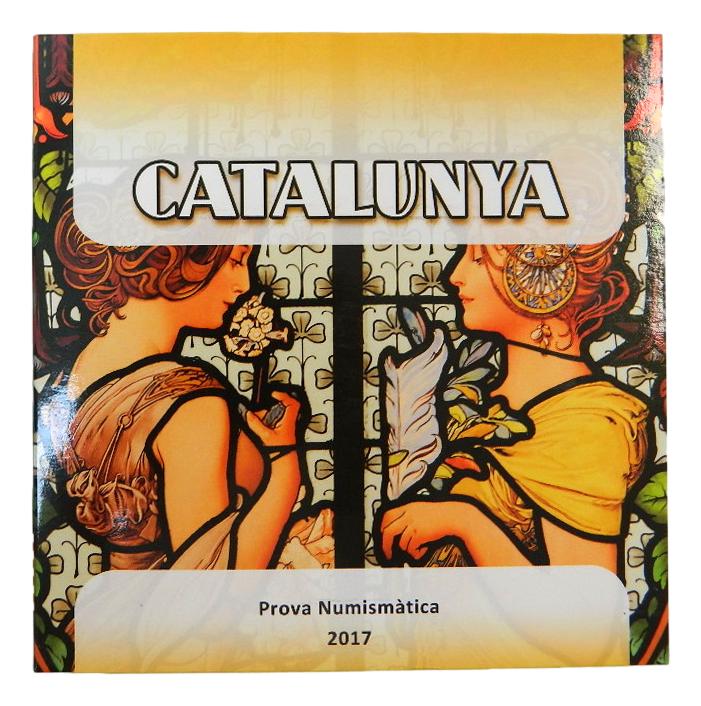 2017 - CATALUNYA - PRUEBA NUMISMATICA - CARTERA