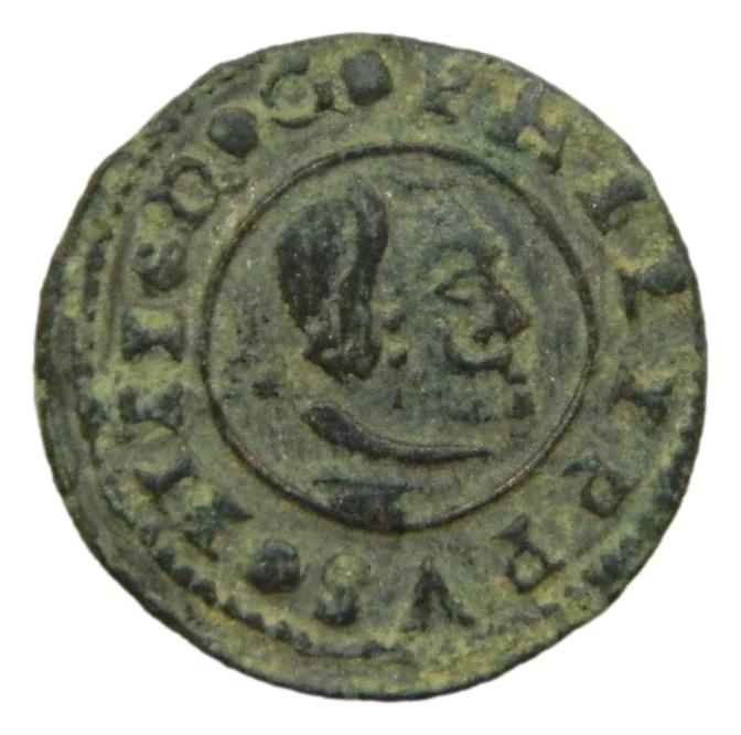 1663 - FELIPE IV - 4 MARAVEDIS - CUENCA