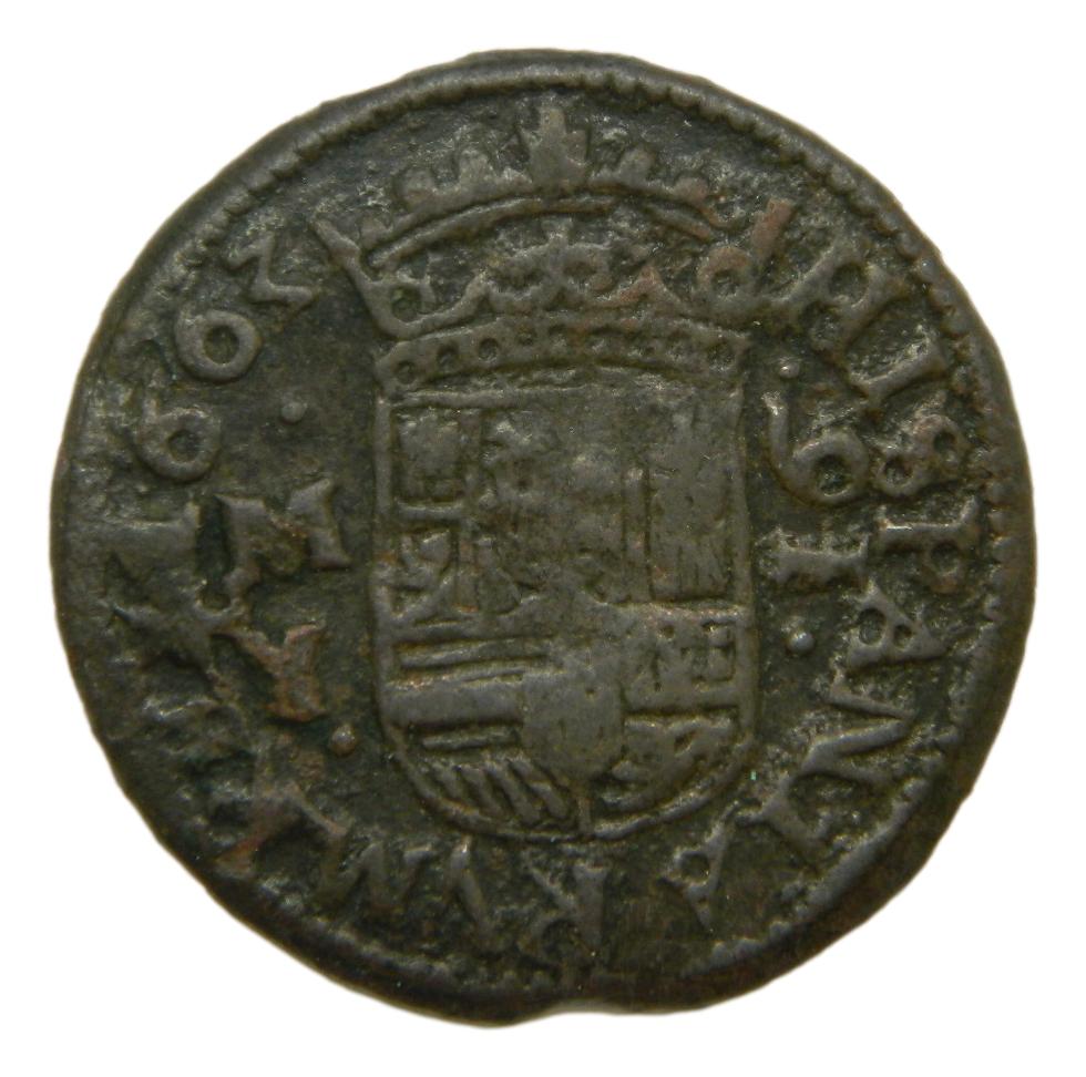 1663 Y - FELIPE IV - 16 MARAVEDIS - MADRID