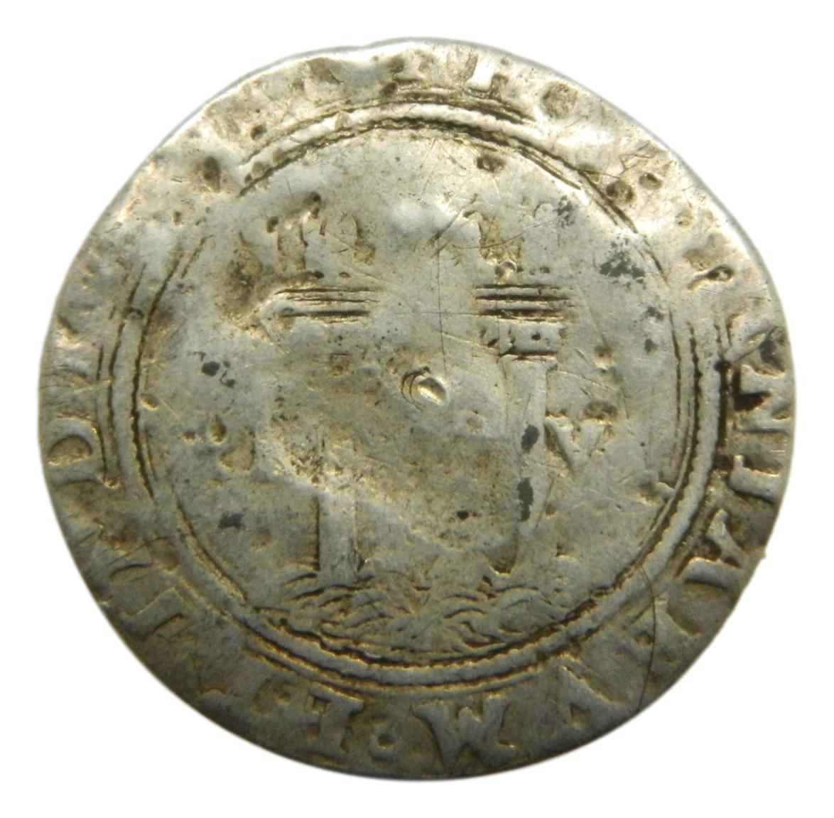 JUANA Y CARLOS - 1 REAL - MEXICO - 1504-1555