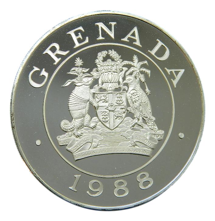 1988 - GRENADA - 100 DOLLAR - GRENADA DOVE