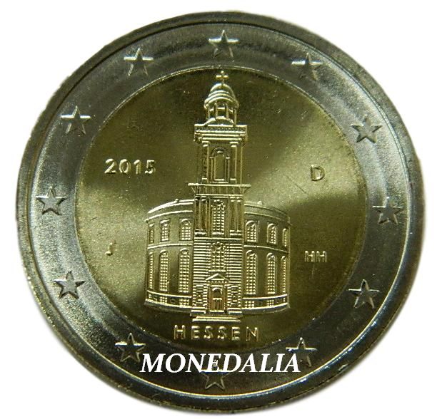 2015 - ALEMANIA - 2 EUROS - HESSEN