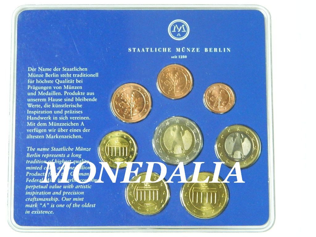 2002 - ALEMANIA - SERIE EUROS - BLISTER