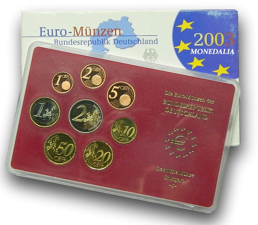 2003 - ALEMANIA - SERIE EUROS - PROOF