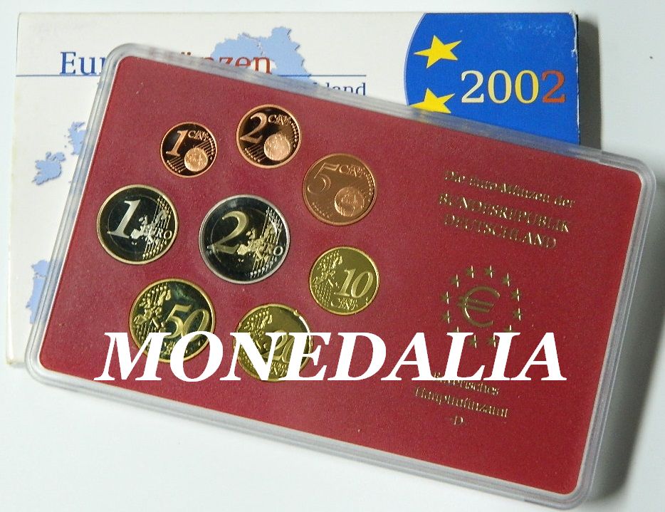 2002 D - ALEMANIA - SERIE EUROS - PROOF