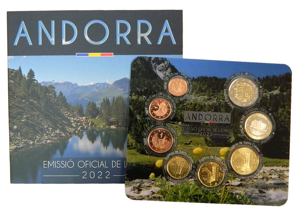 2022 - ANDORRA - CARTERA EUROS 