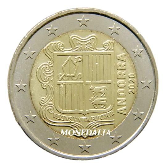 2020 - ANDORRA - 2 EUROS - NO CONMEMORATIVA