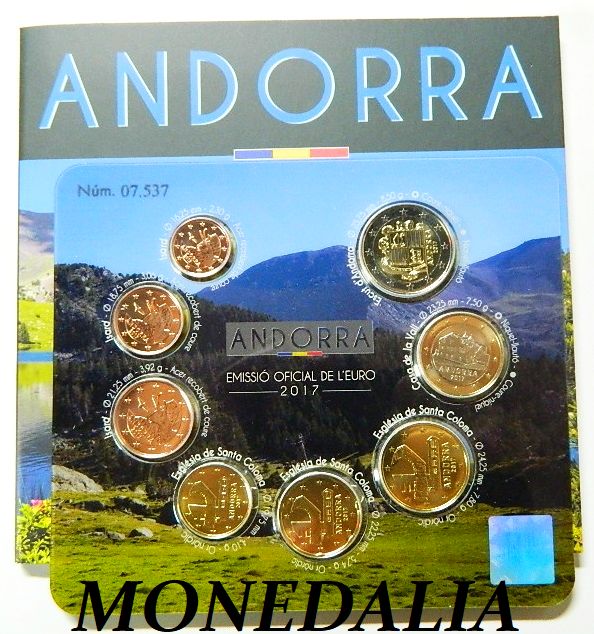 2017 - ANDORRA - CARTERA EUROS - BU