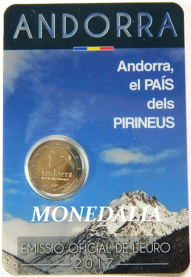 2017 - ANDORRA - 2 EUROS - PIRINEOS