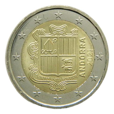 2022 - ANDORRA - 1,25 EURO - 2 MONEDAS - BLISTER