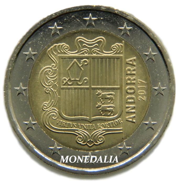 2017 - ANDORRA - 2 EUROS - NO CONMEMORATIVA