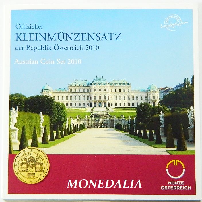 2010 - AUSTRIA - EURO SET - KMS