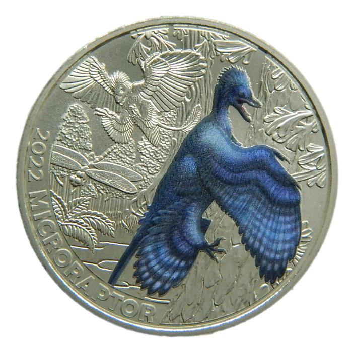 2022 - AUSTRIA - 3 EURO - MICRORAPTOR